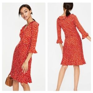 Boden Michaela Jersey Dress - Rosehip Daisy Ditsy